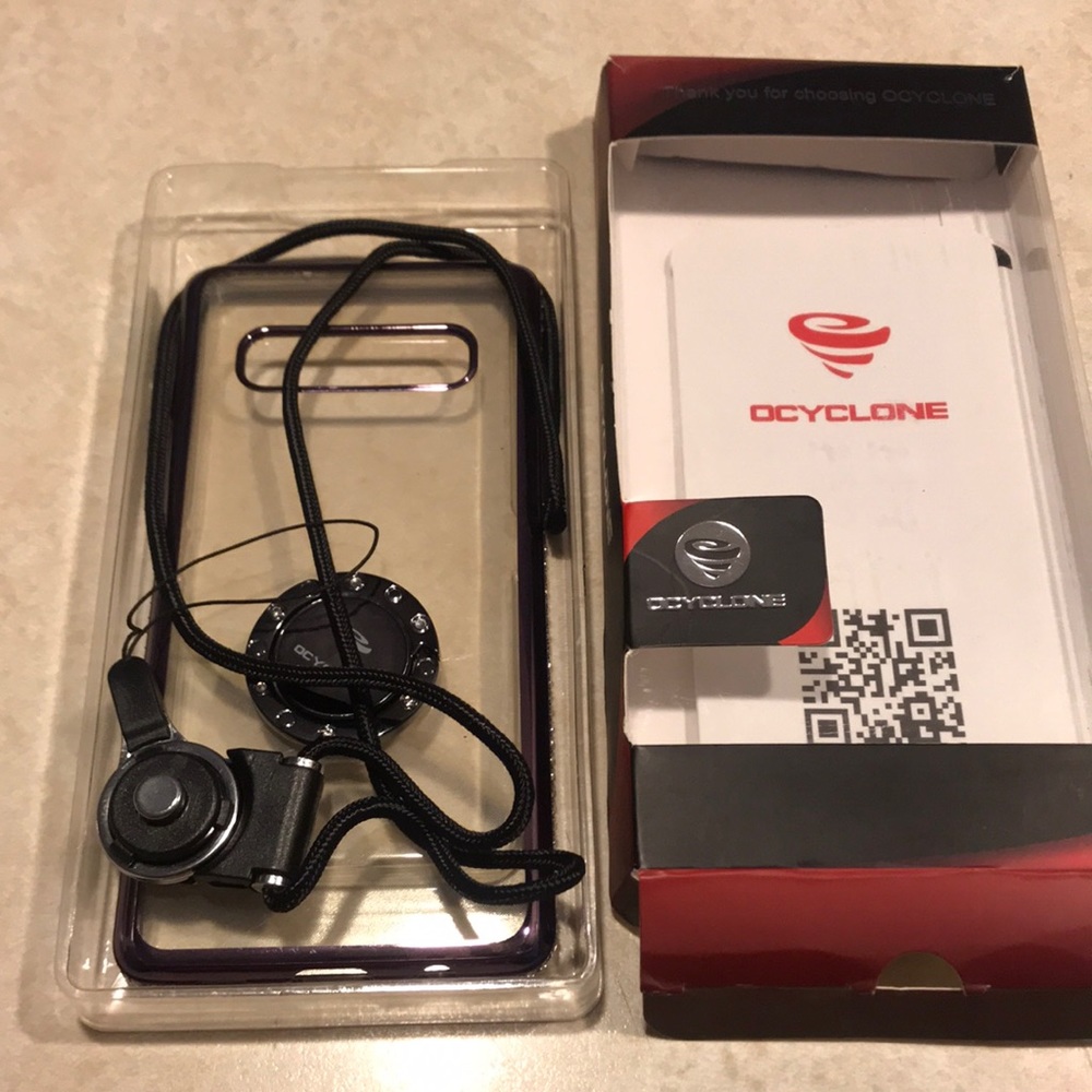 NEW Ocyclone blk/purple compatible GalaxyS10